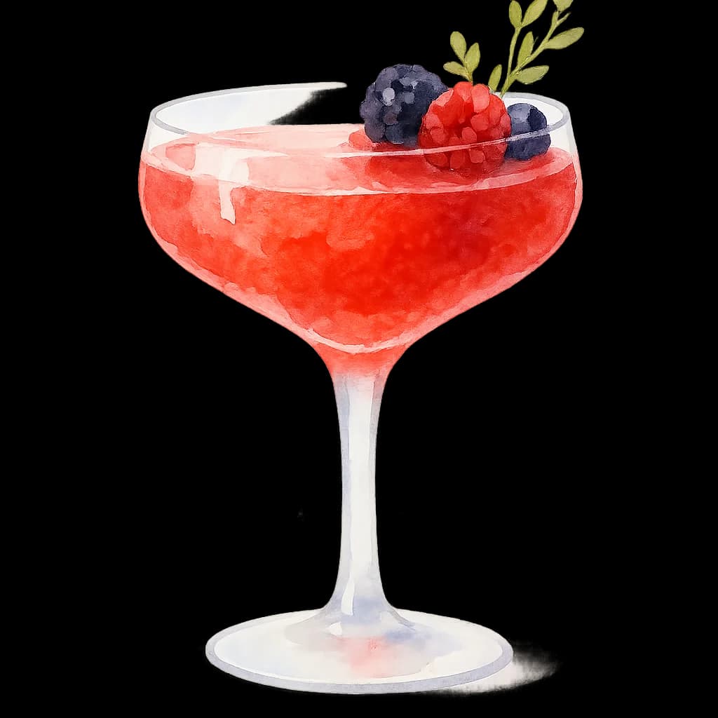 Spiced Berry Sparkler